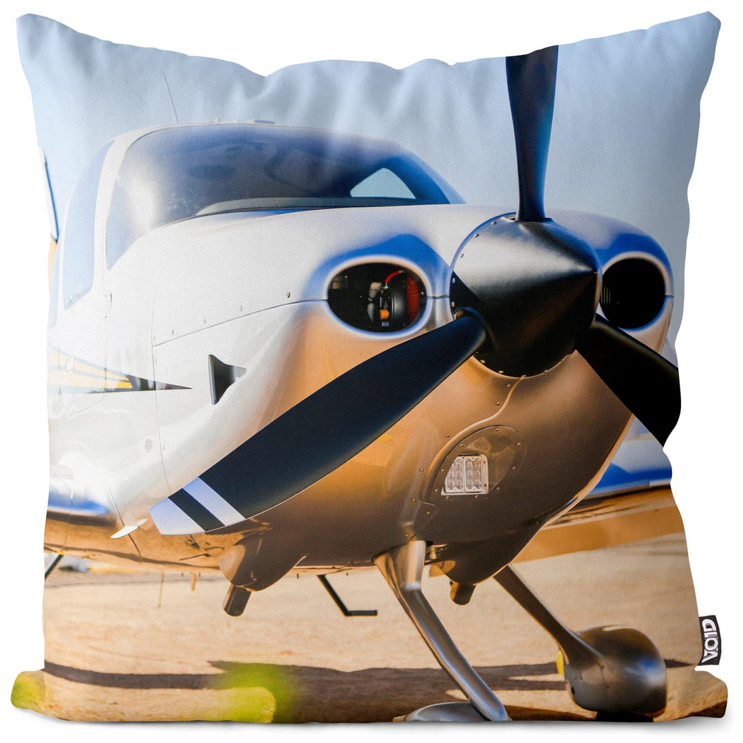 VOID Sportflugzeug Kissenbezug Kissenhülle Sofakissen Kissen Deko Outdoor-Kissen Dekokissen, Kissen