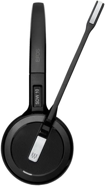 EPOS Impact SDW 5016, Einseitiges kabelloses DECT-Headset Triple-Konnektivität, Noise Cancelling-Sys