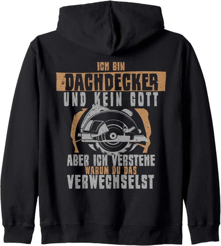 Dachdecker Geschenk und Dachdecker Geschenkidee Kapuzenjacke