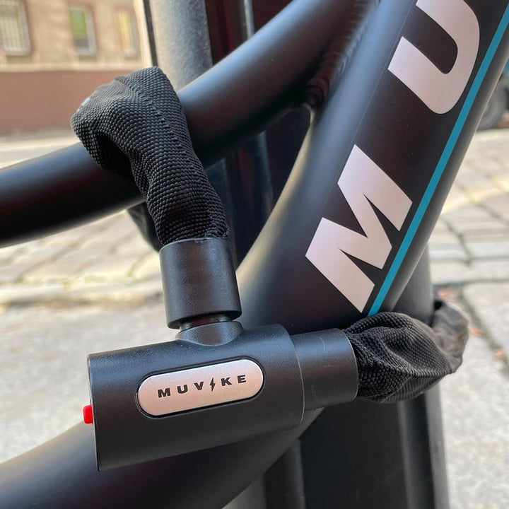Fahrradschloss Kettenschloss Mit Schlüssel Hohe Sicherheit Gehärteter Stahl 100 Cm Diebstahlschutz F