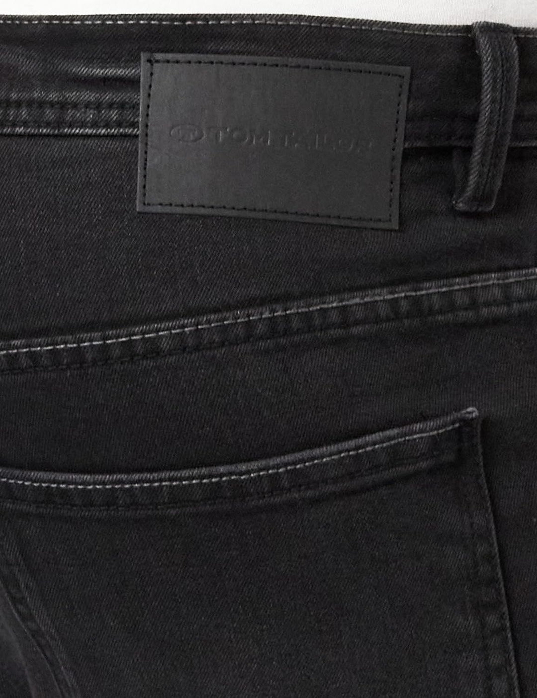 TOM TAILOR Herren Marvin Straight Jeans 29W / 30L 10258 - Overdyed Black Denim, 29W / 30L 10258 - Ov