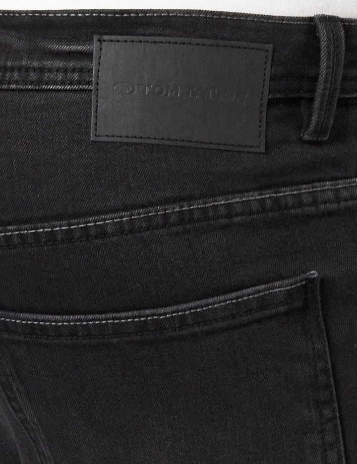 TOM TAILOR Herren Marvin Straight Jeans 29W / 30L 10258 - Overdyed Black Denim, 29W / 30L 10258 - Ov