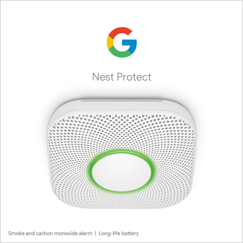 Google Nest Protect, weiss, der Rauchmelder, der alle neidisch Macht. Italienische Version, Italieni