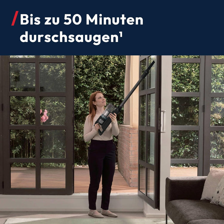 Hoover Akku-Staubsauger kabellos HF1 CORE Pet mit Turbodüse für Tierhaare, Handstaubsauger mit max.