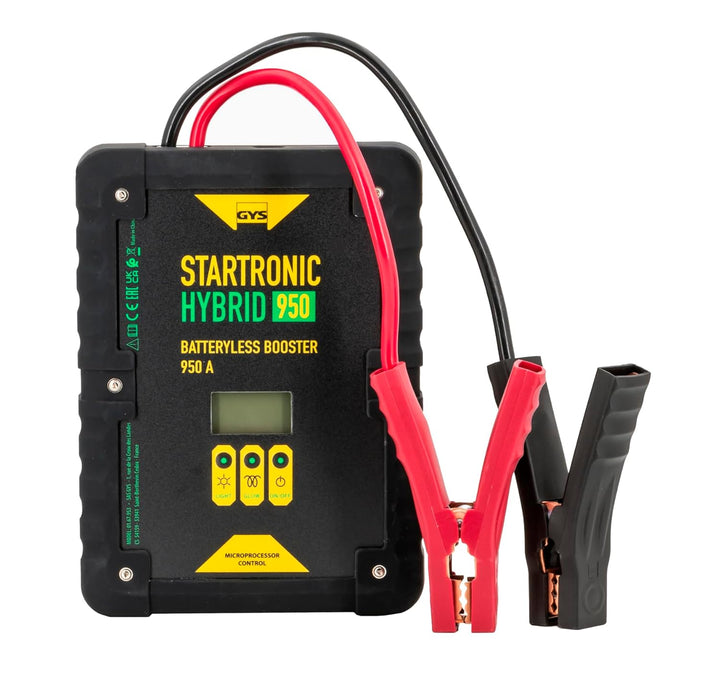 GYS Startronic Hybrid 950 Superkondensator-Booster 12 V – Lieferung mit Kabel und Zigarettenanzünder