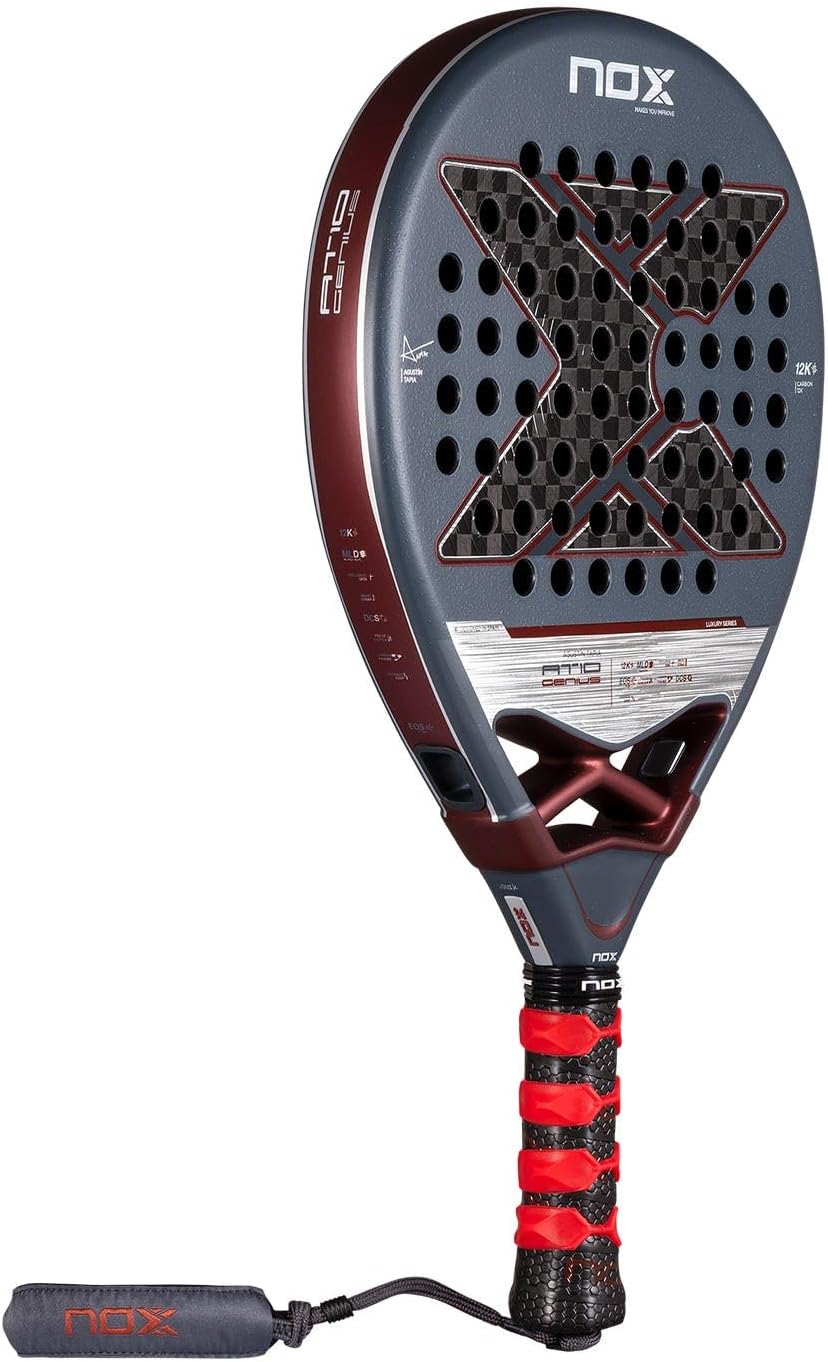 Nox At10 Genius 12k by Agustin Tapia Padel Racket 360-375 gr