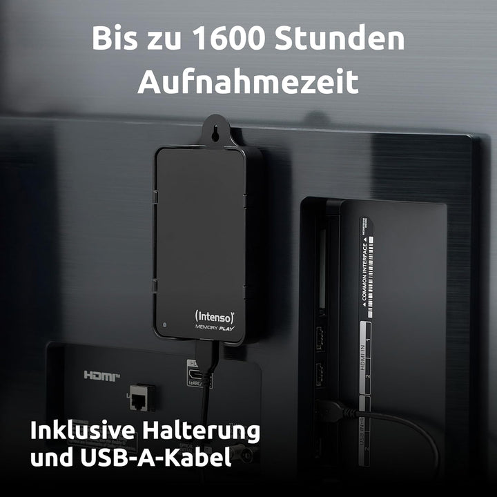 Intenso 6021480 Memory Play Portable Hard Drive 2TB, tragbare externe TV-Festplatte - 2,5 Zoll, 5400