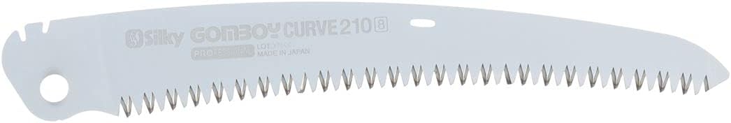 Silky Nur Ersatzklinge für GomBoy Curve, 210 mm, grosse Zähne (718–21) 210mm Grau, 210mm Grau