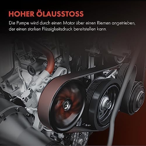 Frankberg Servopumpe Hydraulikpumpe Lenkung Ohne Riemenscheibe Kompatibel mit Mondeo III B5Y B4Y BWY