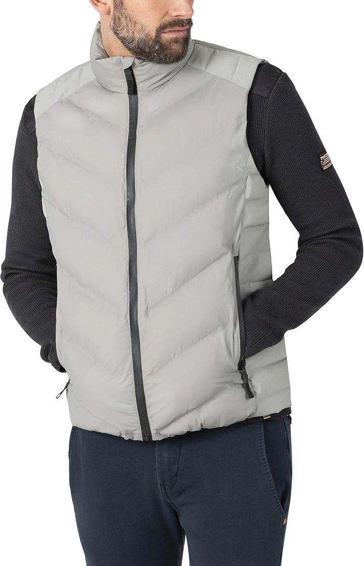 Timezone Herren Tech Vest 2 XL wild dove grey, XL wild dove grey