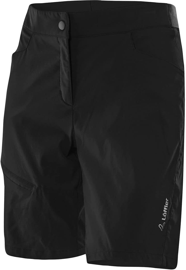 Löffler Damen Comfort Stretch Light MTB Hose kurz Radhose Bike Shorts 38 Dark Blue, 38 Dark Blue