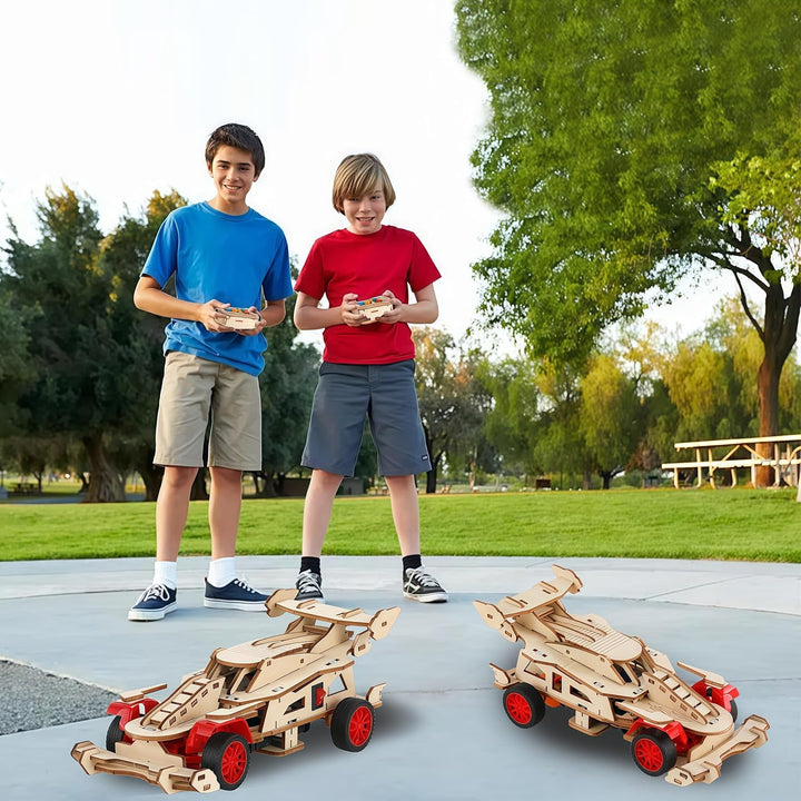 Experimente für Kinder ab 8, 9, 10, 11, 12, 13, 14 Jahren,Formel 1 Ferngesteuertes Auto Bausatz aus