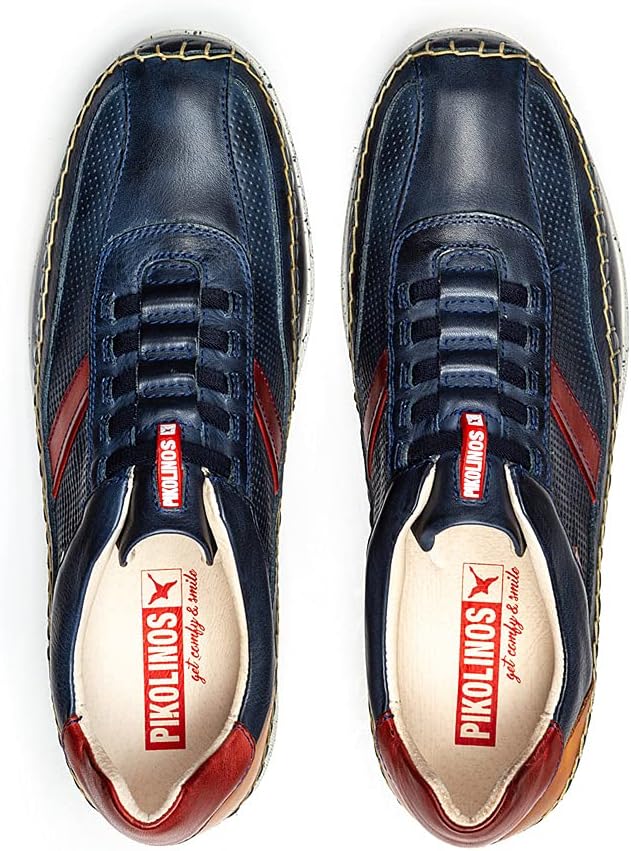 Pikolinos Sneakers in Leder Modell Fuencarral für Männer 40 EU Blue C1, 40 EU Blue C1