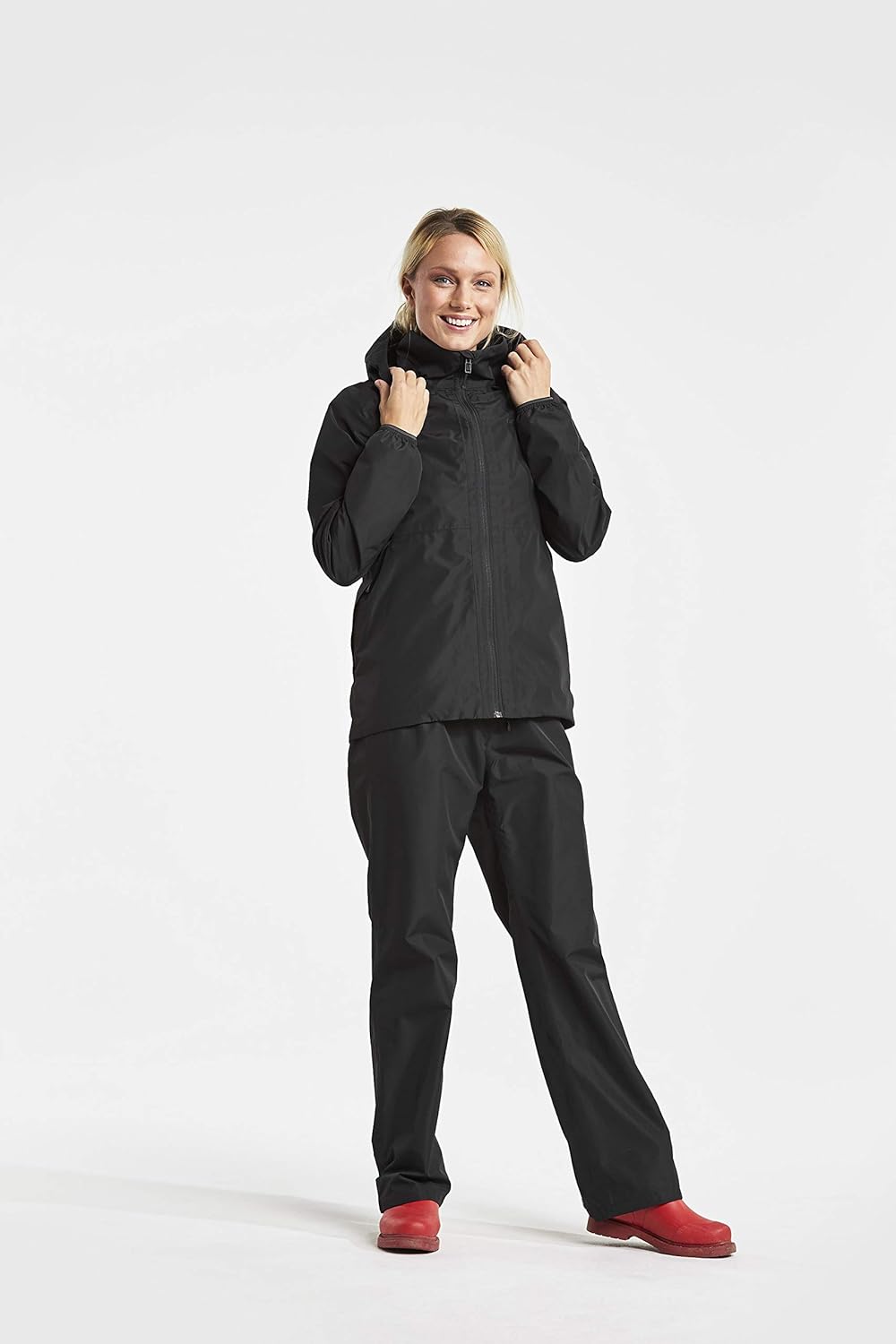 Didriksons Incus Jacket Women - wasserdichte Outdoorjacke 36 Schwarz, 36 Schwarz