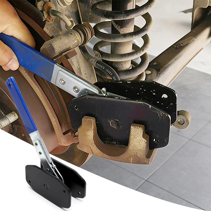 Bremskolbenrücksteller Auto, Bremssattel Presswerkzeug 360° Bremskolben Rücksteller mit Ratschenfunk