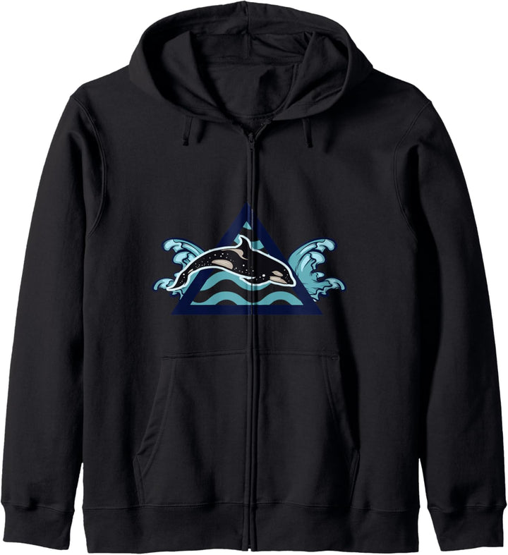Retten Sie die Orca-Wale Geschenk Killer Wal Kapuzenjacke