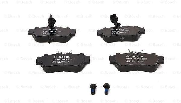 Bosch BP388 Bremsbeläge - Vorderachse - ECE-R90 Zertifizierung - vier Bremsbeläge pro Set