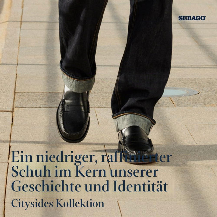 Sebago Classic Dan, Mocassins (Loafer) Homme 40 EU Schwarz Black 902, 40 EU Schwarz Black 902