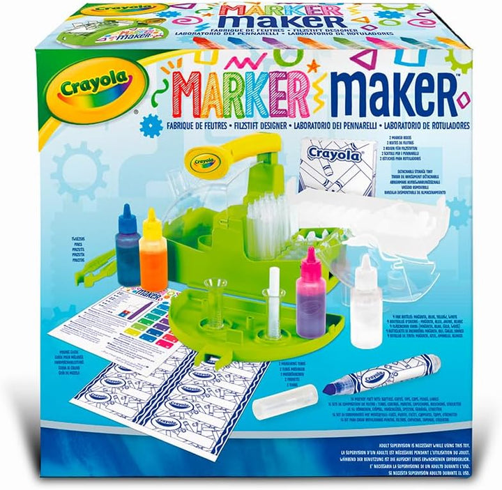 CRAYOLA - Labor für Buntstifte, Kreative Aktivität und Geschenk für Kinder, Marker Maker, Internatio