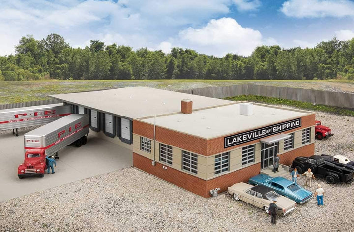 Walthers Cornerstone Spur H0 - Bausatz Spedition mit Lager