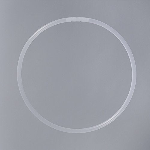 Hula Hoop Rohling, PP (Polypropylen) 16mm, Transparent, Ø50/60/70/80/90/100cm durchsichtig Ø50cm, du