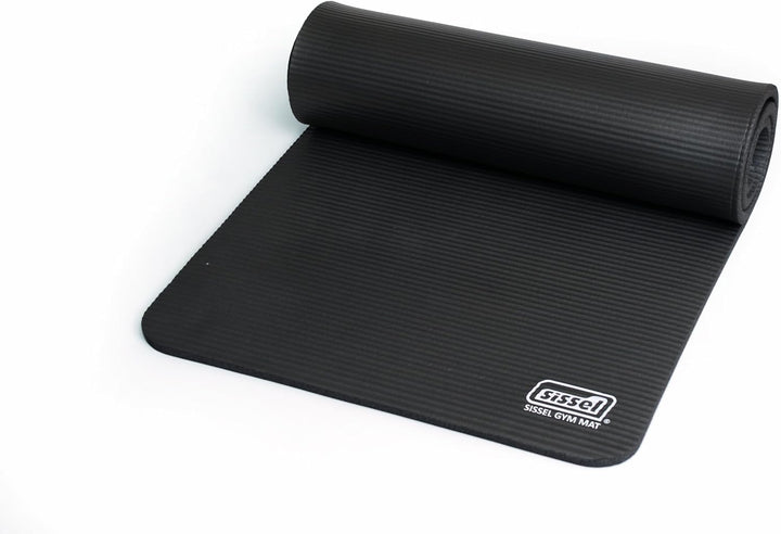 SISSEL® Gymnastikmatte 1,5cm | Hautfreundlich & Rutschfest | Optimale Dämpfung | Leicht Einrollbar |