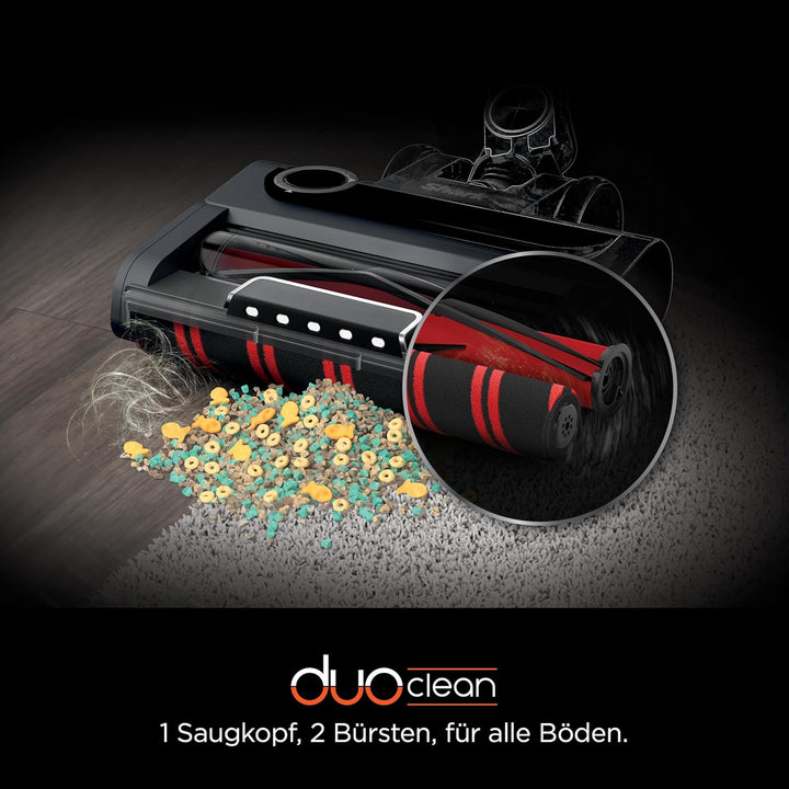 Shark Stratos Akku-Staubsauger Kabellos, PowerFins Plus, 60 Min. Laufzeit, Anti Hair Wrap und CleanS