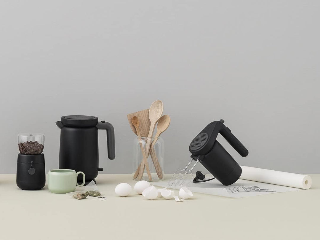 RIG-TIG Handmixer FOODIE - Elektrischer Schneebesen, 3-stufiger Handrührer zum Backen, für Teig & Sc