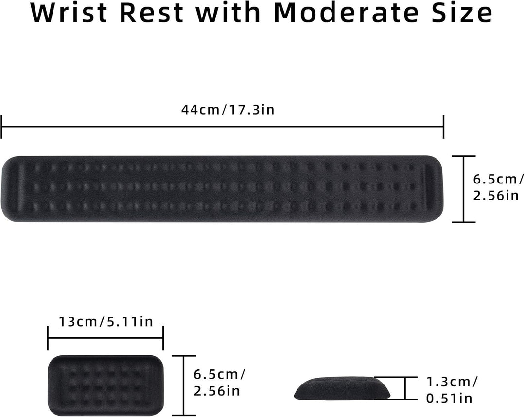 Yizhet Handgelenkauflage Set für Tastatur und Maus Handballenauflage mit Ergonomische Memory Schaum