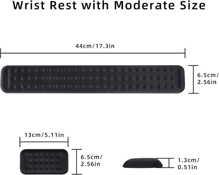 Yizhet Handgelenkauflage Set für Tastatur und Maus Handballenauflage mit Ergonomische Memory Schaum