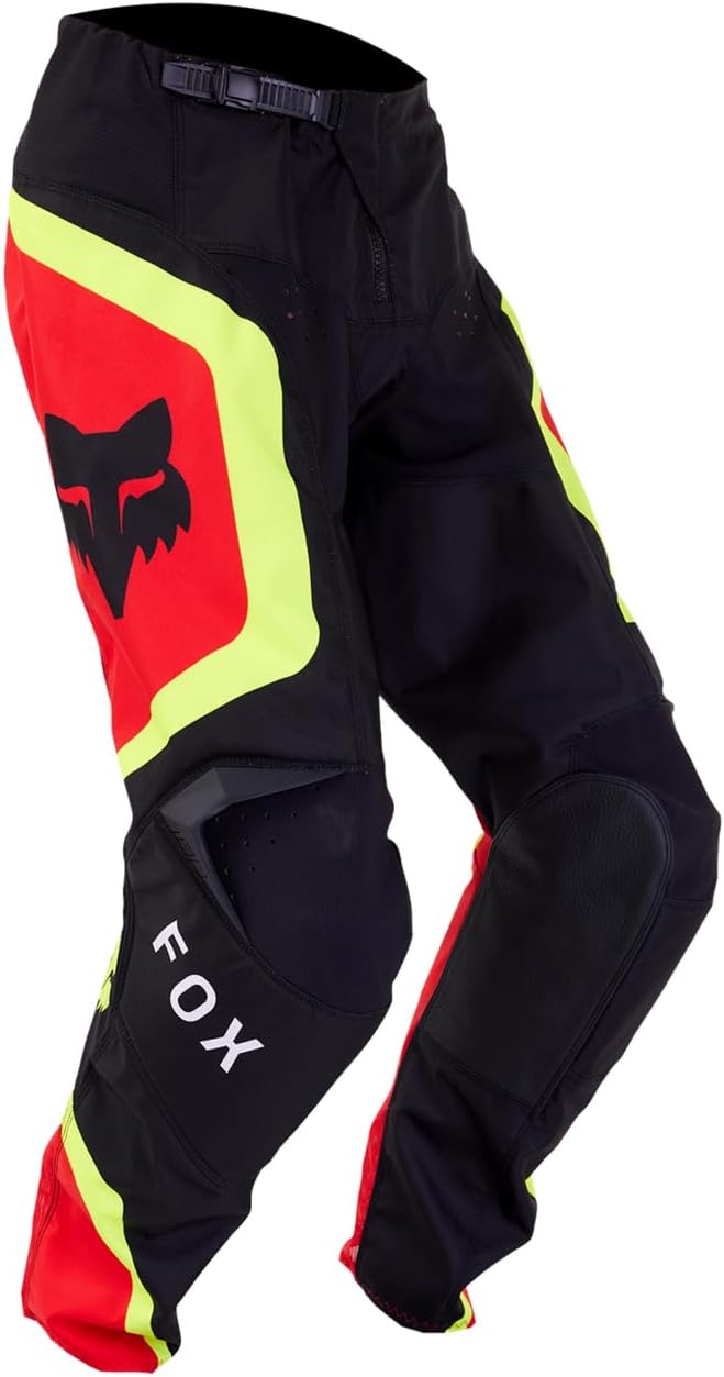 Fox Racing Herren 180 Ballast Pant Rain Pants 32W Schwarz Rot, 32W Schwarz Rot