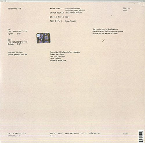 The Survivors' Suite, Vinyl