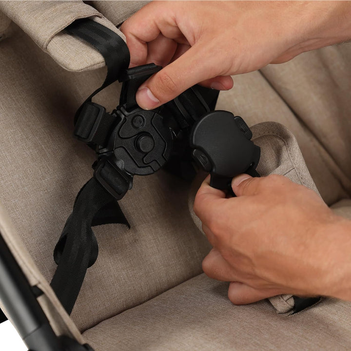 Deryan Rolo XL Reisebuggy, Reise Buggy für Kinder ab Geburt bis 22 kg (0-4 jahr), mit 3 Liegepositio