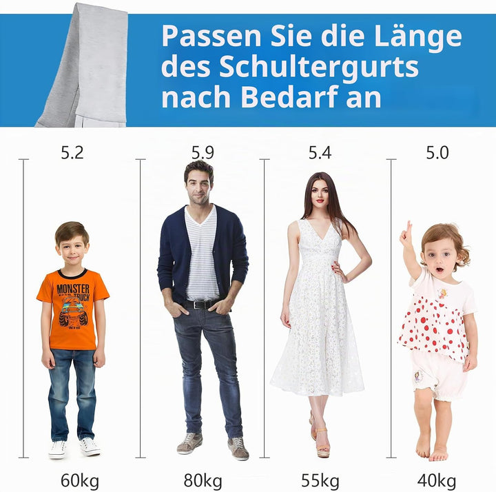 Hundetragetasche, Hundetragetuch bis 10kg, Umhängetasche für Haustiere mit verstellbarem, Wendbarer