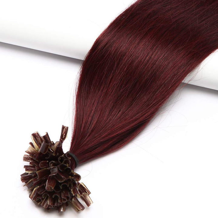 Sego Bondings Extensions Echthaar 0.5g/Strähnen 100 Strähnen Haarverlängerung Keratin U-Tip Glue 100