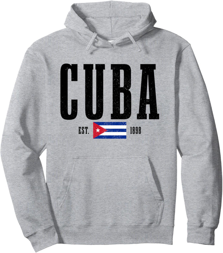 Kuba Est. 1898 Karibik Kubanisches Pullover Hoodie