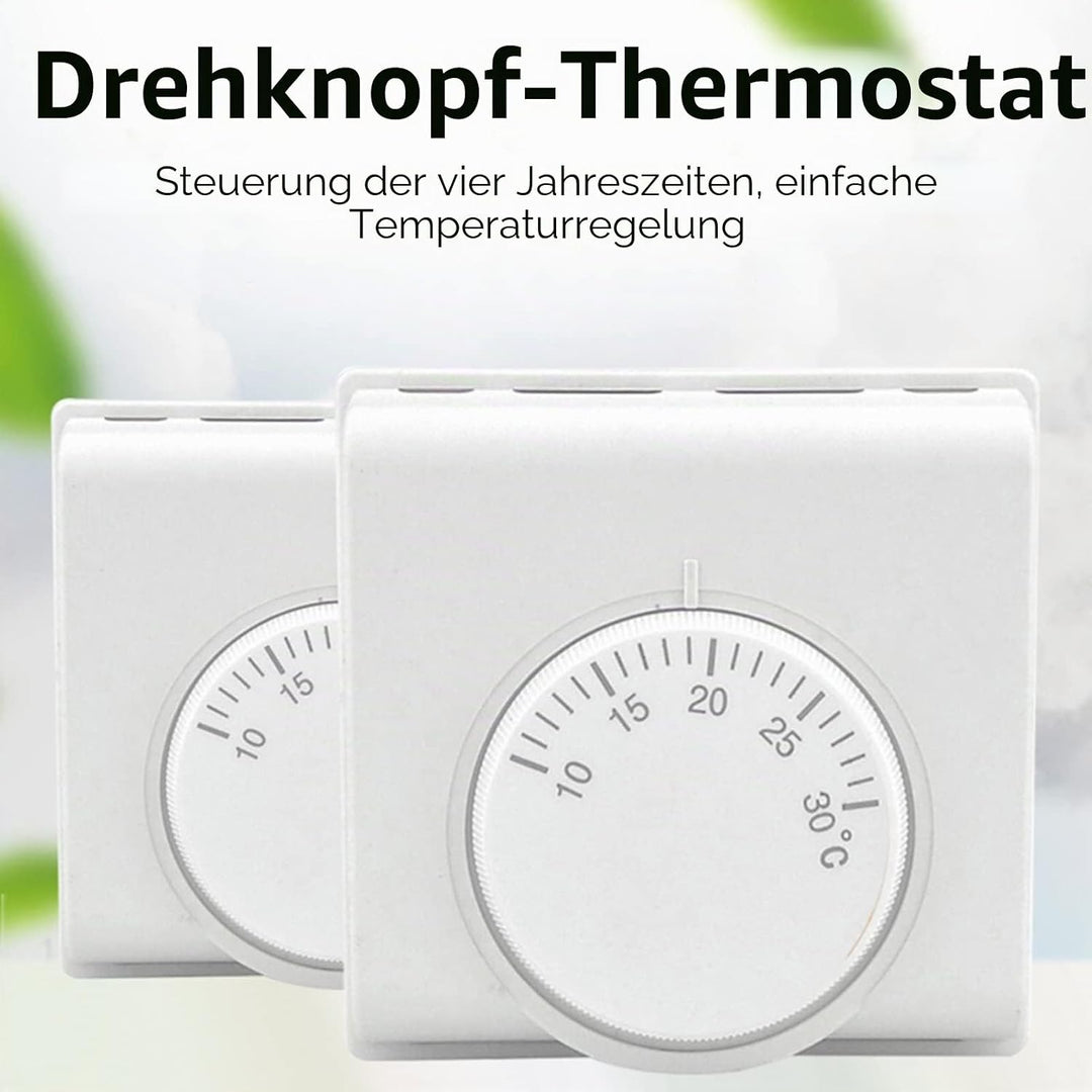 Acogedor Raumthermostat, Universal Standard Raumthermostat, Mechanischer Raumthermostat, energiespar