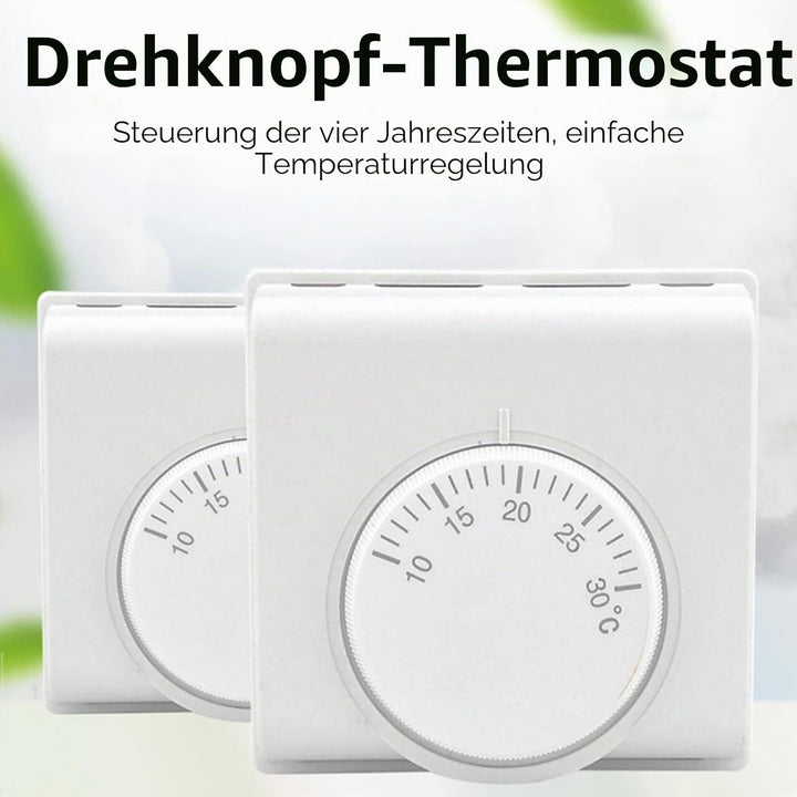 Acogedor Raumthermostat, Universal Standard Raumthermostat, Mechanischer Raumthermostat, energiespar