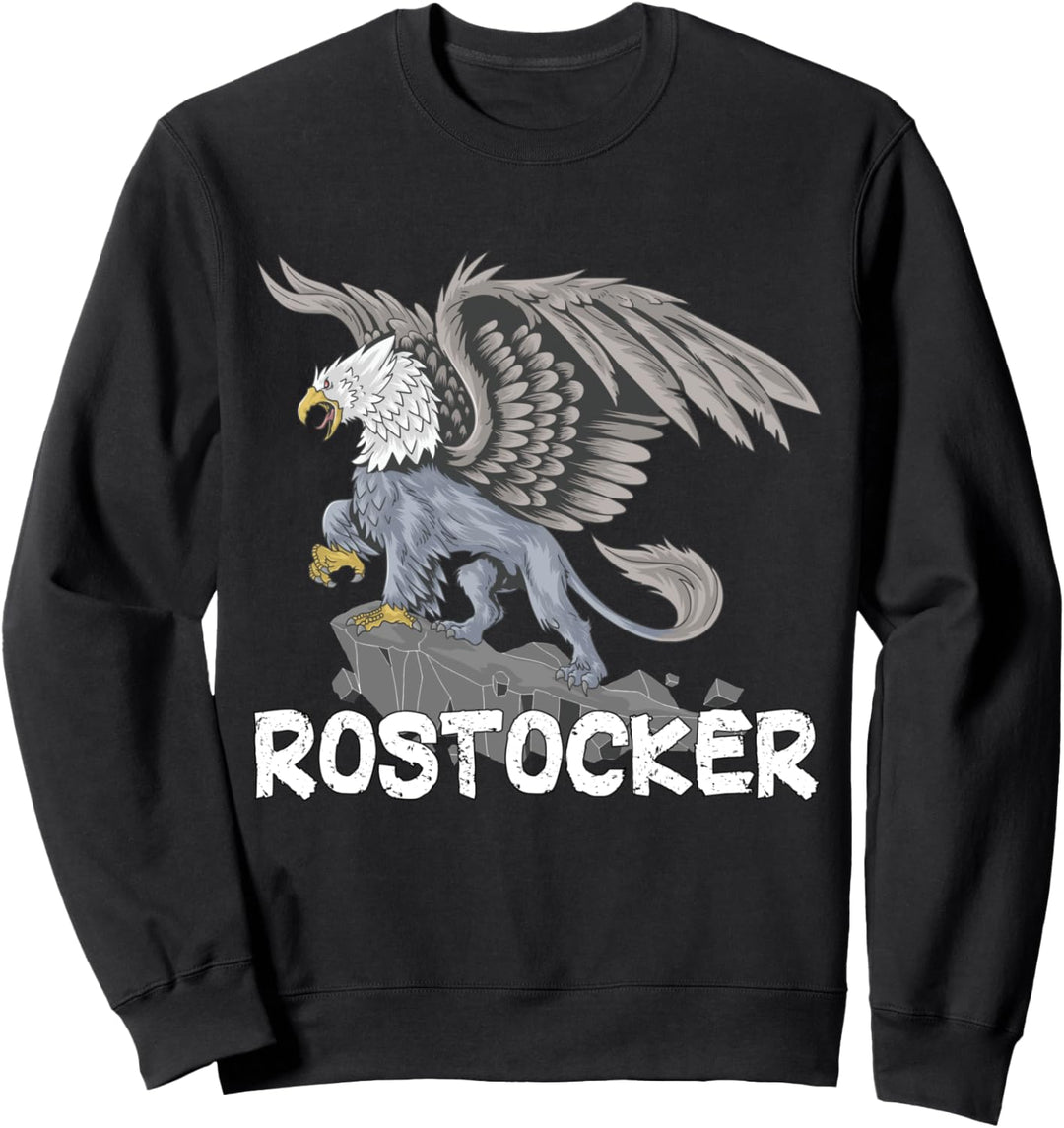 Rostocker Greif Heimat Ostsee Stadt Sweatshirt
