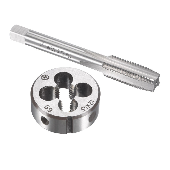 sourcing map Gewindebohrer M12 x 1,5mm Gewindebohrer mit Legierungswerkzeug