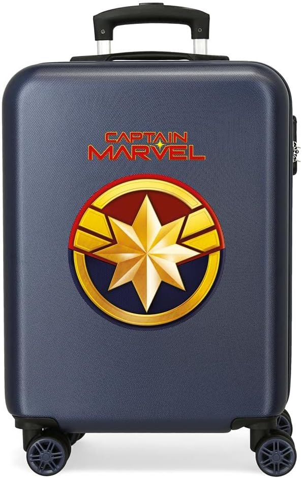 Marvel Avengers All Avengers Kabinenkoffer Blau 37x55x20 cms Hartschalen ABS Kombinationsschloss 34L