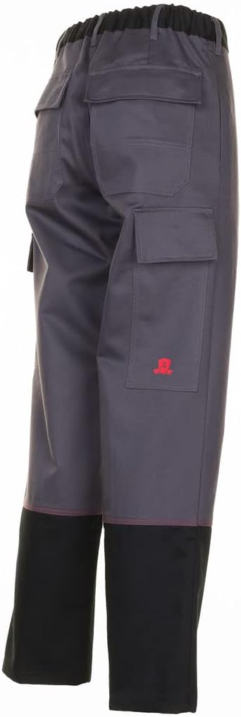 Planam Herren Weld Shield Bundhose in grau schwarz Modell 5520 Grösse 42 Grau/Schwarz 42, Grau/Schwa