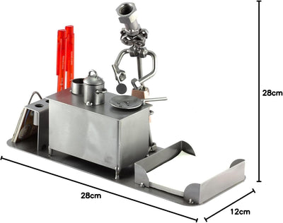 Steelman24 I Schraubenmännchen Koch Schreibtisch Organizer I Made in Germany I Handarbeit I Geschenk