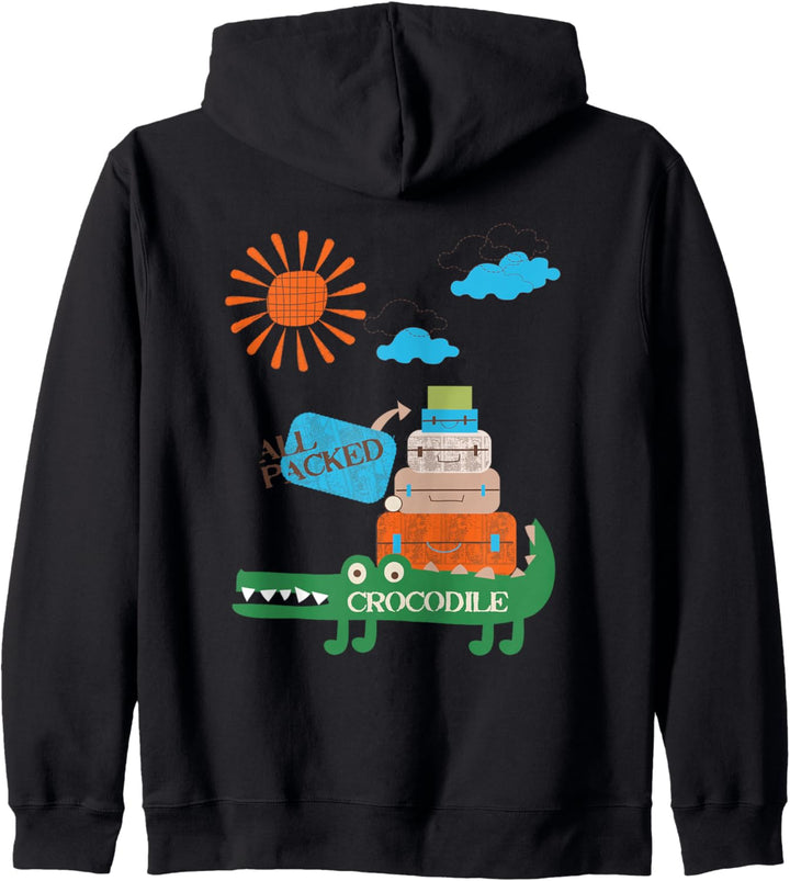 Crocodile Road Trip 2021 Familie Sommer Urlaub Geburtstag Frau Kapuzenjacke