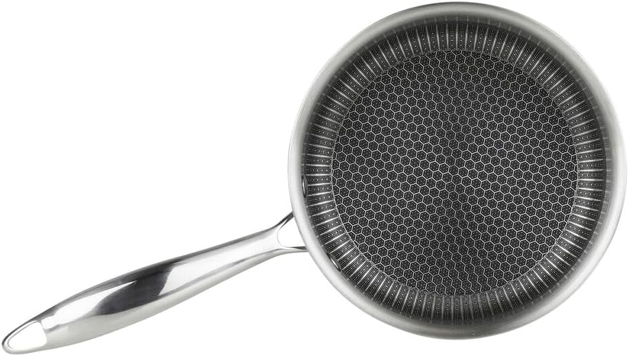 Hextec Lasergravierte Waben-Antihaft-Kochtöpfe, Pfannen und Bratpfannen-Sets, induktionsgeeignet, of