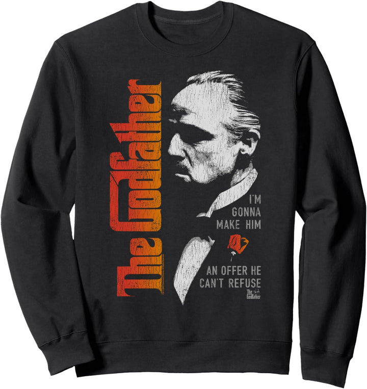 Der Pate Don Vito Corleone Filmzitat Sweatshirt