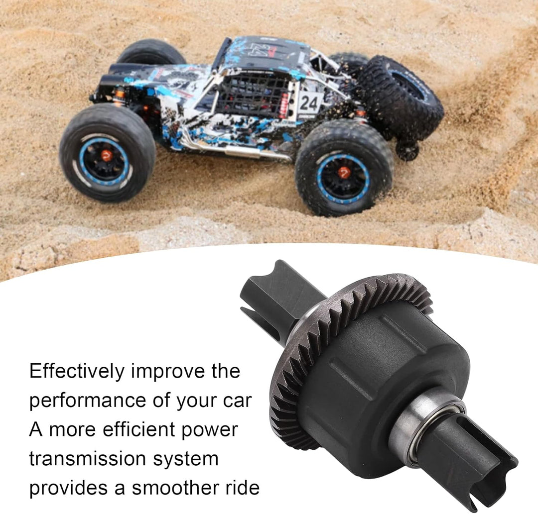 RC 43T Differentialgetriebe, 43T Differentialgetriebe Vorne Hinten mit Dichtungen Zubehör für ZD Rac