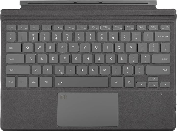 Rii SF108 Drahtlose Bluetooth-Tastatur, magnetisch, mit Hintergrundbeleuchtung in 7 Farben, spanisch