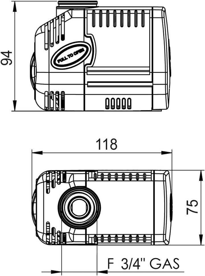 Tunze 1073.040 Rückförderpumpe Silence, 1073.04