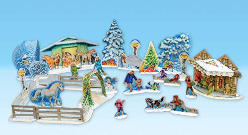 Anna und das Zauberpferd. Ein XXL-Bastel-Adventskalender (Adventskalender mit Geschichten für Kinder
